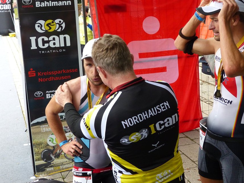 Zieleinlauf beim ICAN