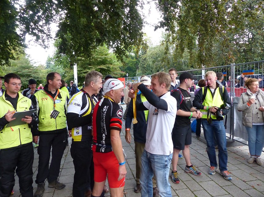 Zieleinlauf beim ICAN