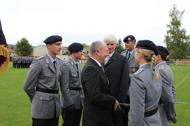 Vereidigung in der Patengemeinde