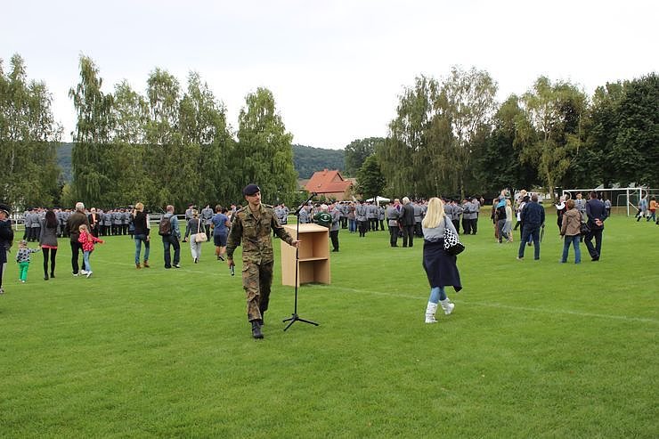 Vereidigung in der Patengemeinde