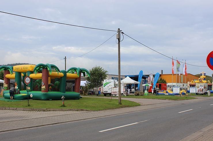 Gewerbegebietsfest gestartet