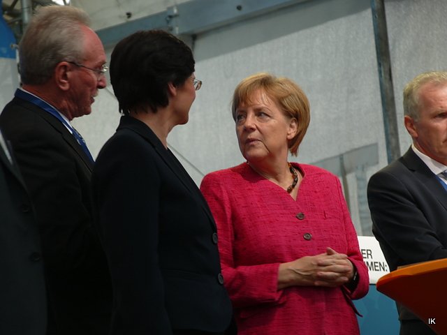 Angela Merkel in Leinefelde