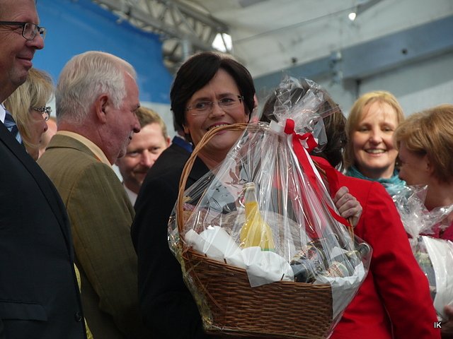 Angela Merkel in Leinefelde