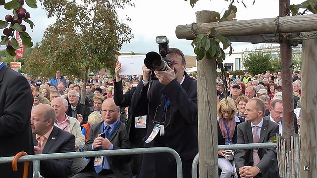 Angela Merkel in Leinefelde