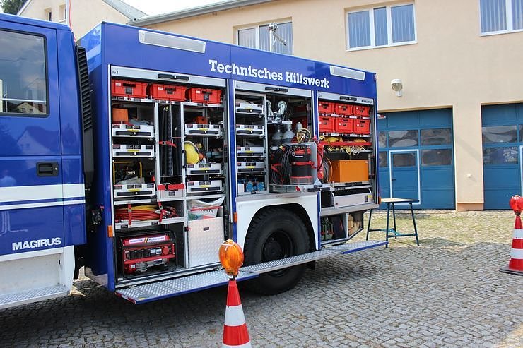 THW famili&auml;r gefeiert