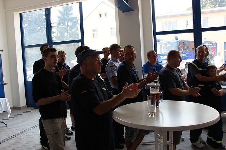 THW famili&auml;r gefeiert