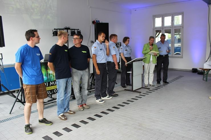 THW famili&auml;r gefeiert