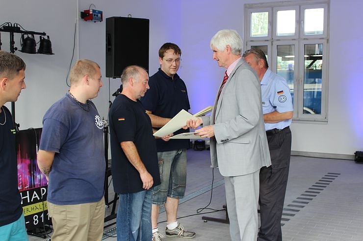 THW famili&auml;r gefeiert