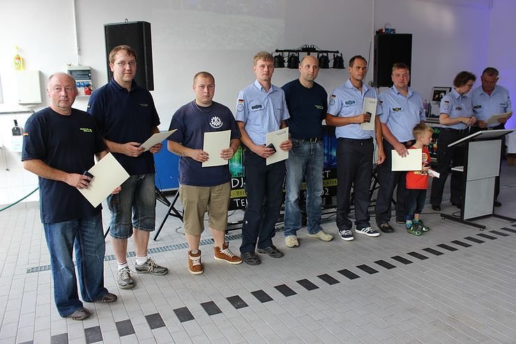 THW famili&auml;r gefeiert