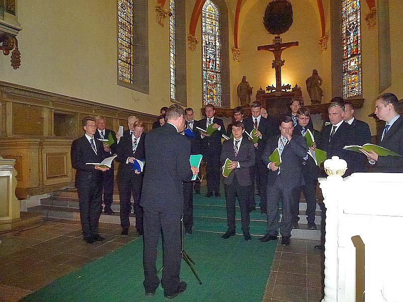 Chorkonzert der "Deutschen S&auml;ngerschaft"