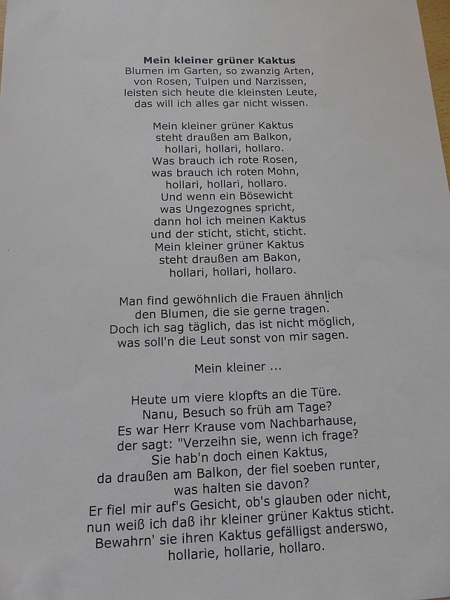 2.Aufguss - ist besser