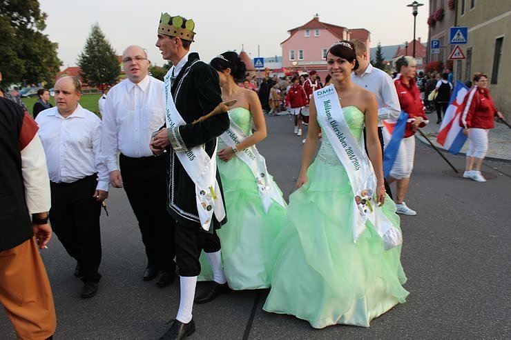 Bauernheer zog durch Bad Frankenhausen