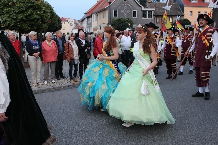 Bauernheer zog durch Bad Frankenhausen