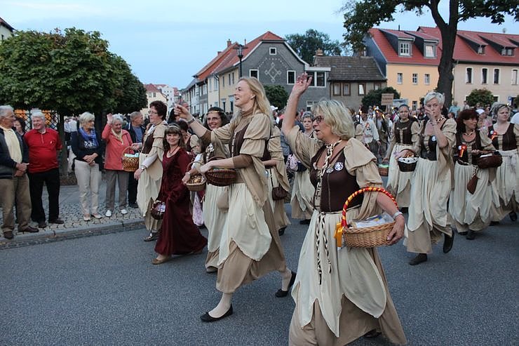 Bauernheer zog durch Bad Frankenhausen