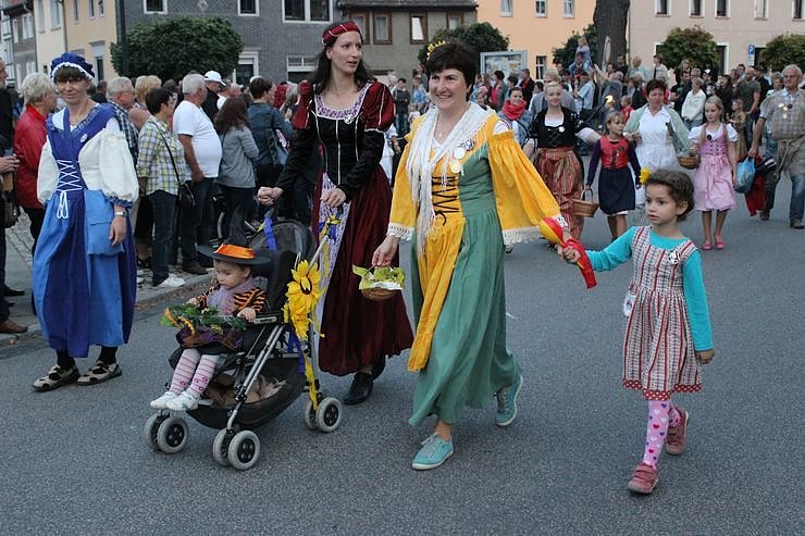 Bauernheer zog durch Bad Frankenhausen