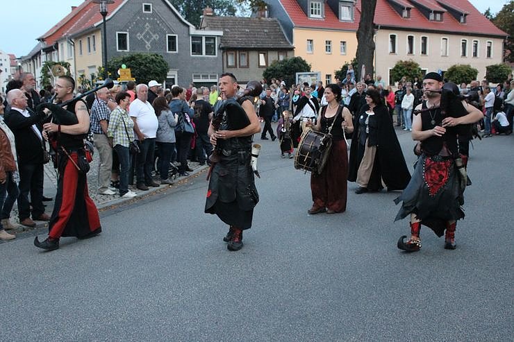 Bauernheer zog durch Bad Frankenhausen
