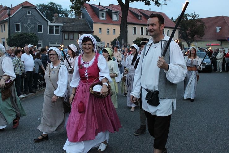 Bauernheer zog durch Bad Frankenhausen