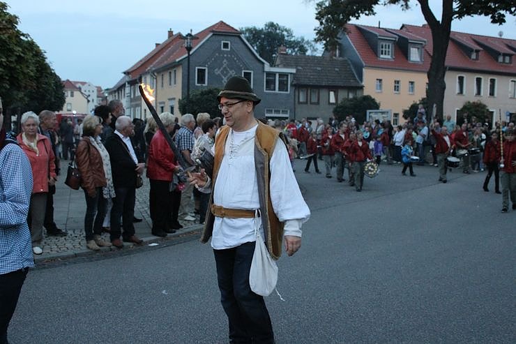 Bauernheer zog durch Bad Frankenhausen
