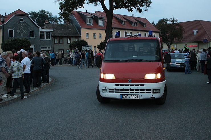 Bauernheer zog durch Bad Frankenhausen