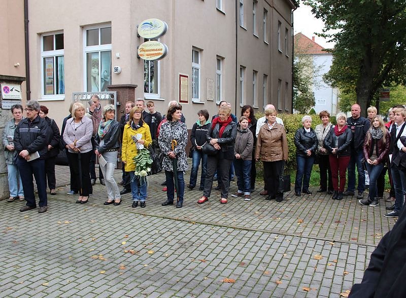 Stolpersteine in Sondershausen verlegt