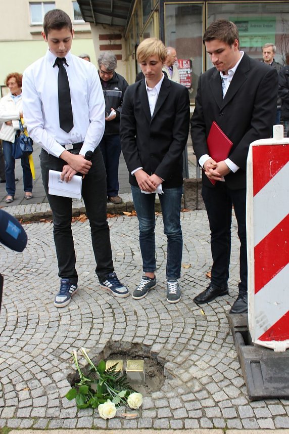 Stolpersteine in Sondershausen verlegt