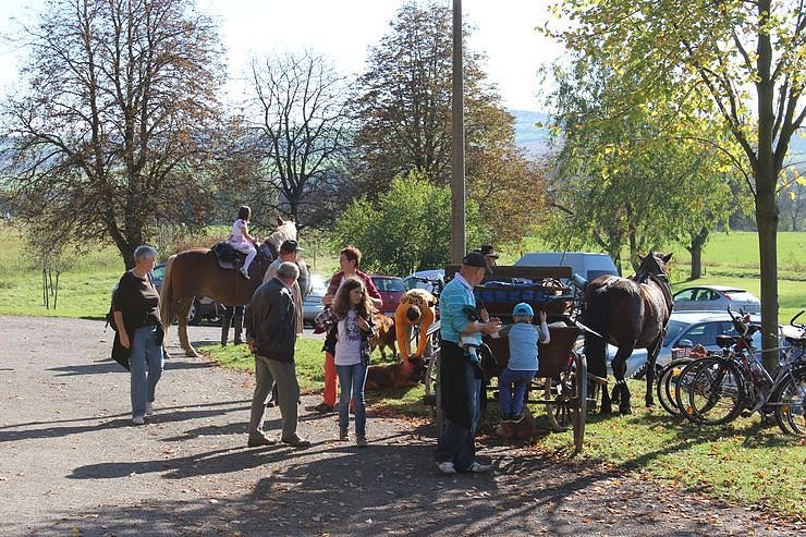 Massenandrang an der Barbarossah&ouml;hle