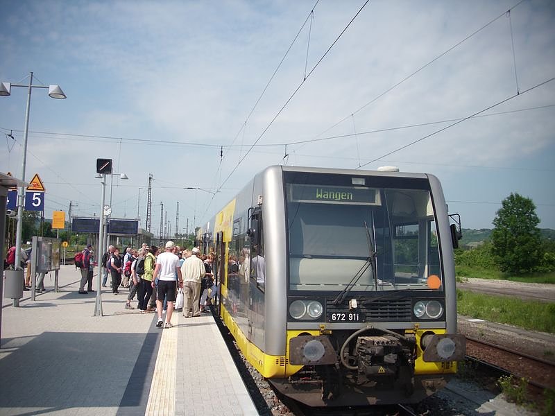 Exkursion zur Arche Nebra mit dem Zug