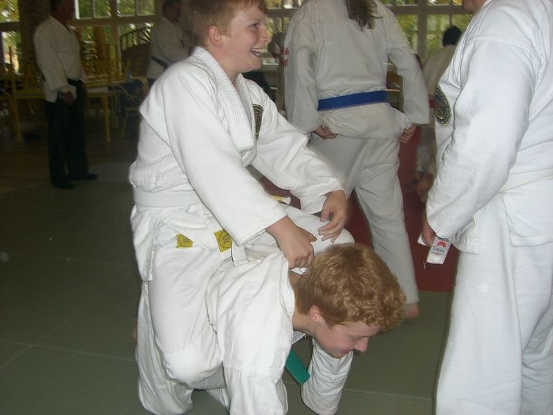 In den Ferien trainiert