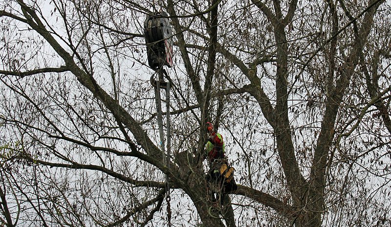 Da muss man schwindelfrei sein