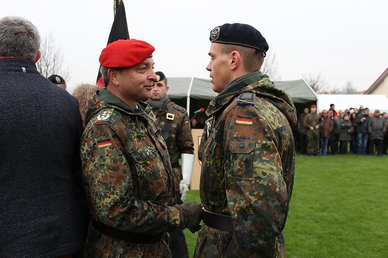 Neuer Lehrgang in Oberspier vereidigt