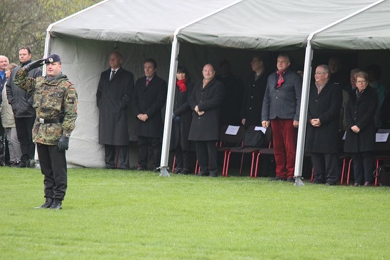Neuer Lehrgang in Oberspier vereidigt