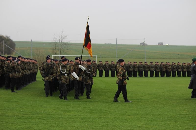 Neuer Lehrgang in Oberspier vereidigt