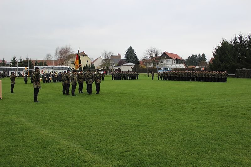 Neuer Lehrgang in Oberspier vereidigt