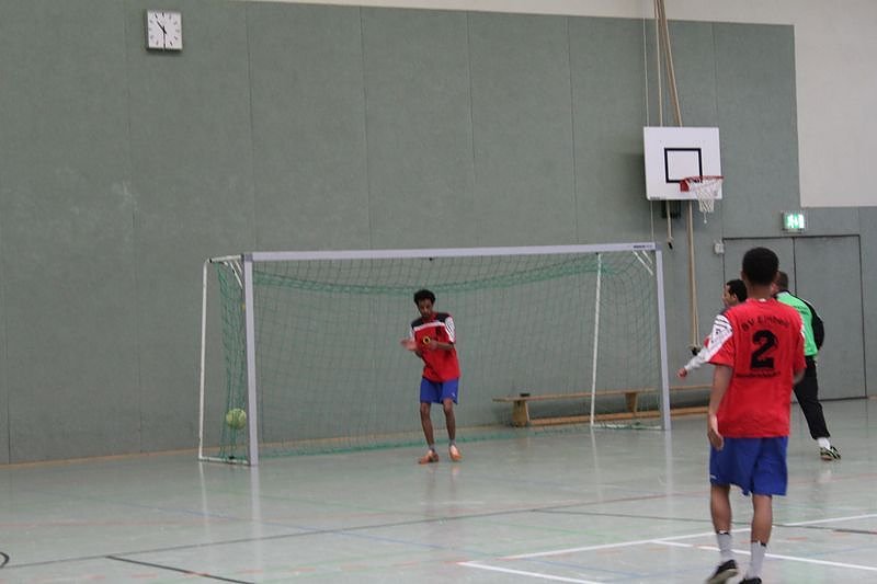 Freundschaftsspiel mit Asylbewerbern