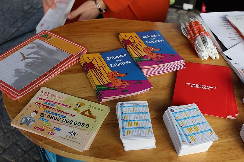 Nein zu Gewalt an Frauen