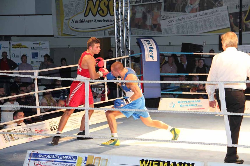 Boxnacht mit einem klaren Sie f&uuml;r den Nordh&auml;user Sportverein