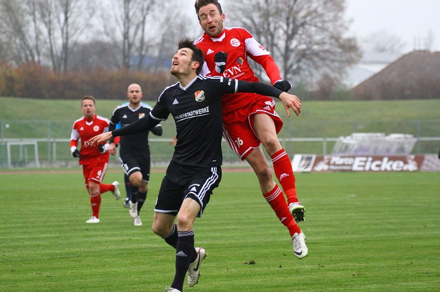 Nur ein 1:1 in Halberstadt, zwei Elfmeter verschossen