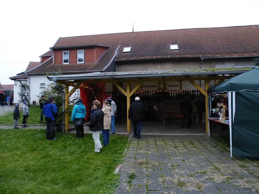1. Weihnachtsmarkt in Wiedermuth war ein voller Erfolg