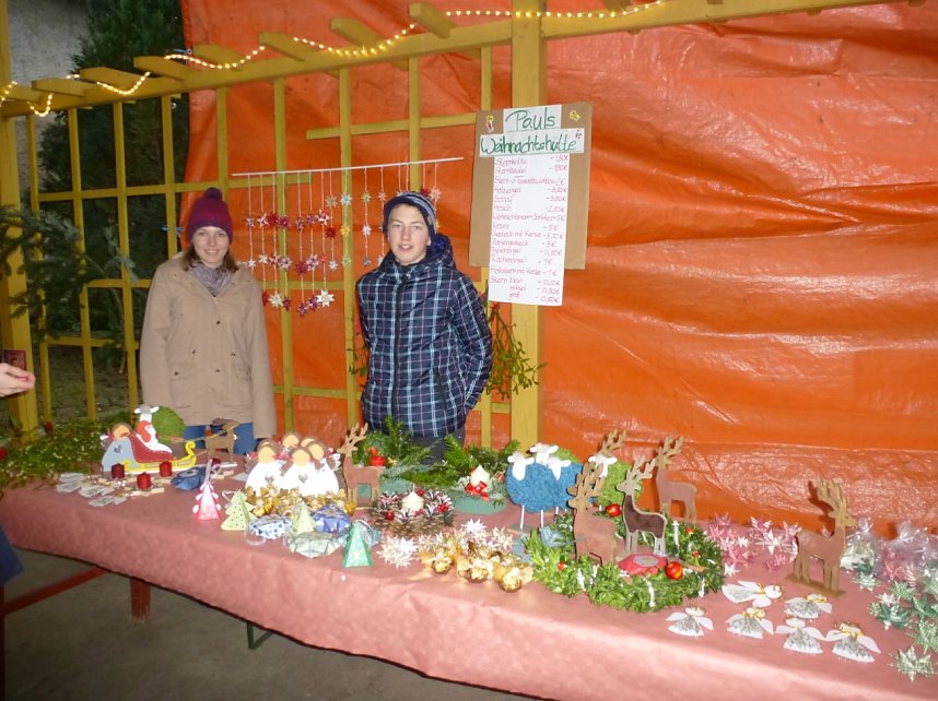 1. Weihnachtsmarkt in Wiedermuth war ein voller Erfolg