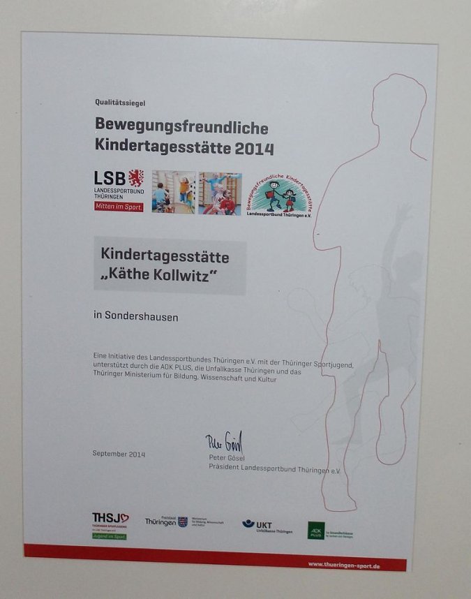 Kita Kaethe-Kollwitz ausgezeichnet