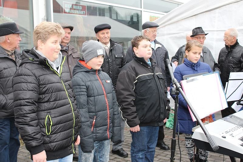 Auch in Jecha war der Weihnachtsmann