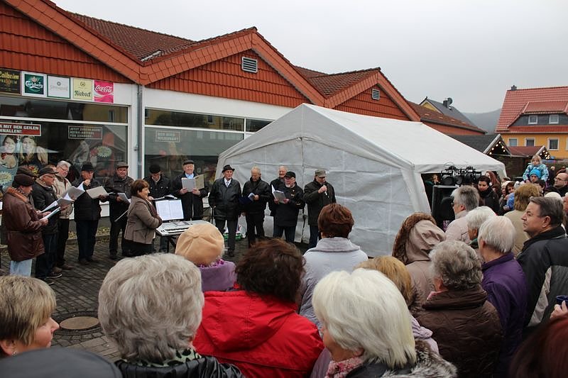 Auch in Jecha war der Weihnachtsmann
