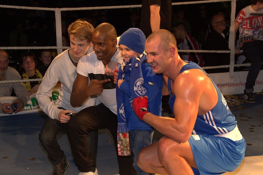 Boxnacht in der Ballspielhalle in Nordhausen