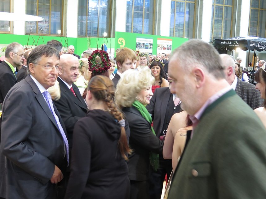 Empfang in der Th&uuml;ringen-Halle