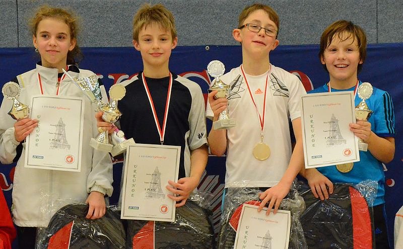 TEAM-Th&uuml;ringen gewinnt 1. YONEX - KYFFH&Auml;USER - CUP