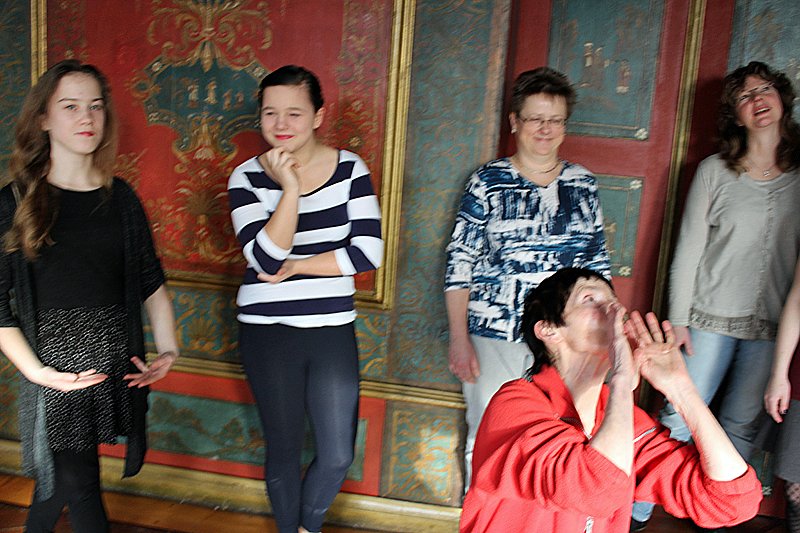 Geheimnisvolle Tanzschritte