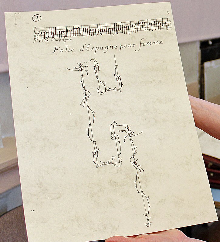 Geheimnisvolle Tanzschritte