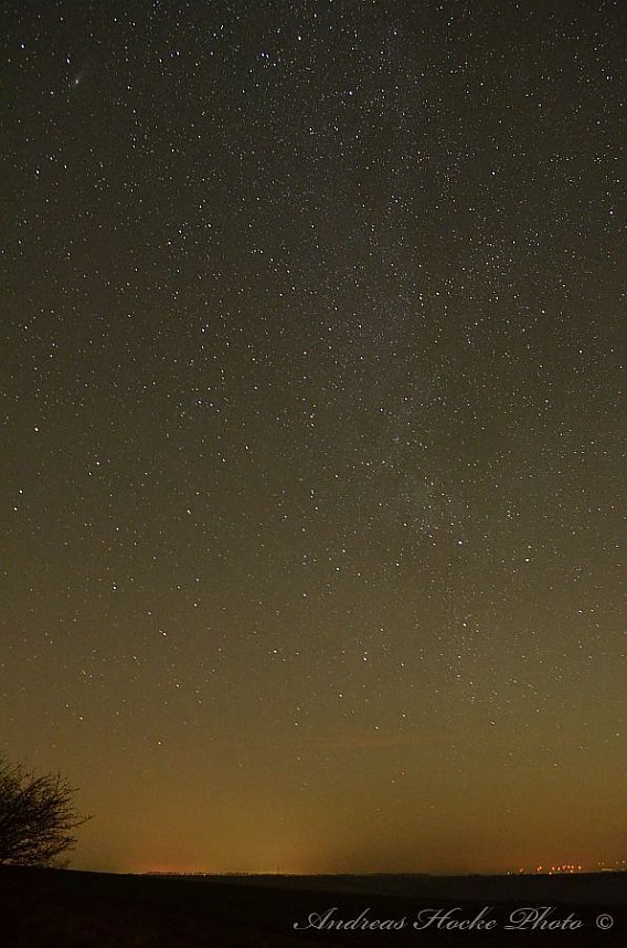 Der Nachthimmel &uuml;ber Greu&szlig;en