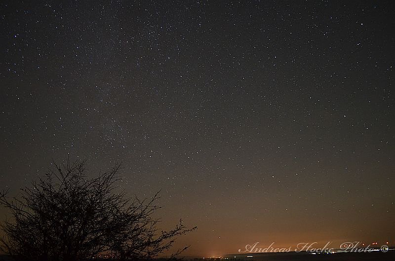 Der Nachthimmel &uuml;ber Greu&szlig;en