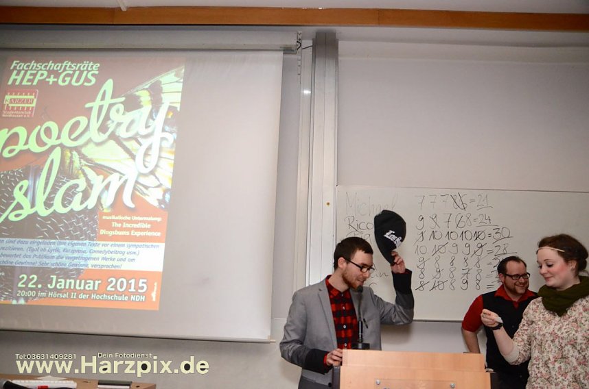 Poetry Slam der Hochschule